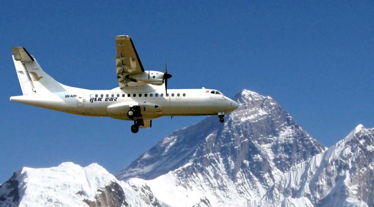 Mountain Flight in Nepal