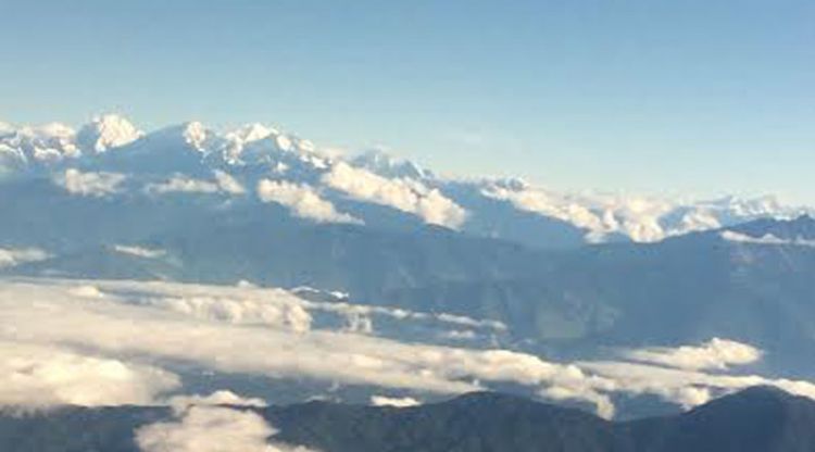 Mountain Flight in Nepal