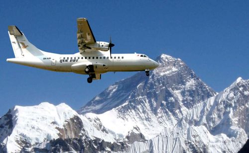 Mountain Flight in Nepal